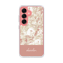 Slim Protection Case［ dazzlin - PaintFlower - Pink ］