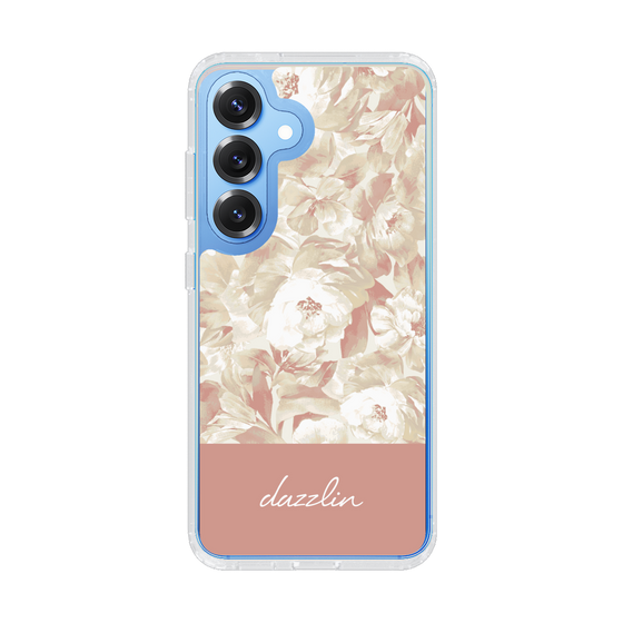 Slim Protection Case［ dazzlin - PaintFlower - Pink ］