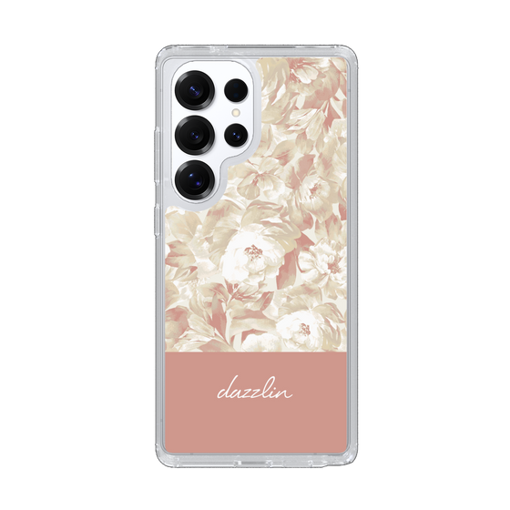 Slim Protection Case［ dazzlin - PaintFlower - Pink ］