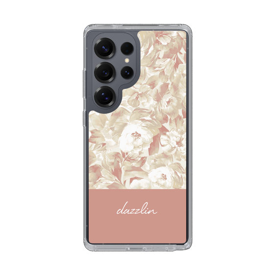 Slim Protection Case［ dazzlin - PaintFlower - Pink ］