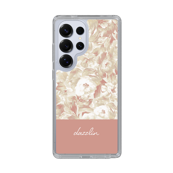 Slim Protection Case［ dazzlin - PaintFlower - Pink ］