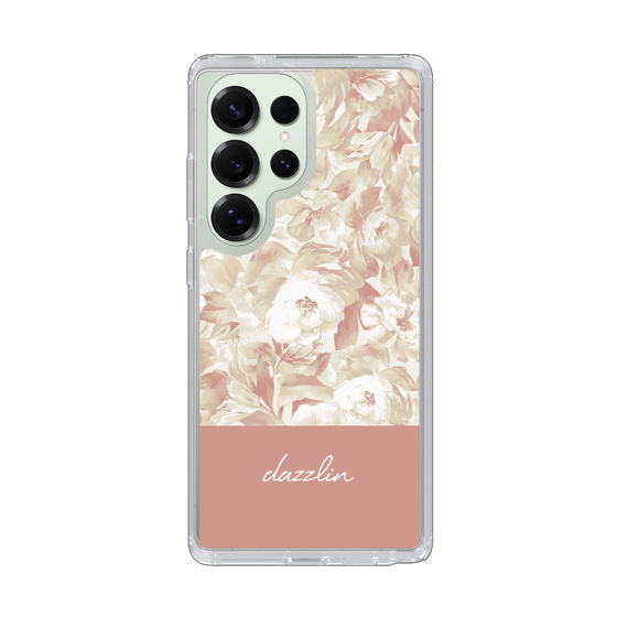 Slim Protection Case［ dazzlin - PaintFlower - Pink ］