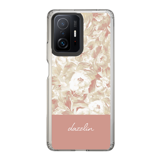 Slim Protection Case［ dazzlin - PaintFlower - Pink ］