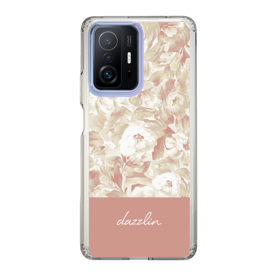 Slim Protection Case［ dazzlin - PaintFlower - Pink ］
