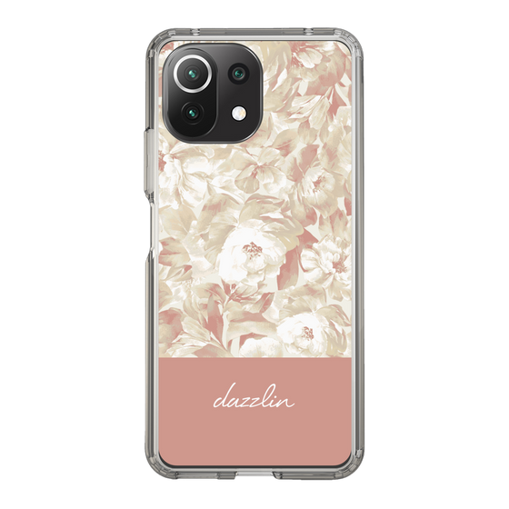 Slim Protection Case［ dazzlin - PaintFlower - Pink ］