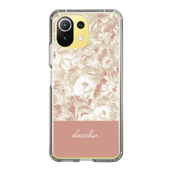 Slim Protection Case［ dazzlin - PaintFlower - Pink ］