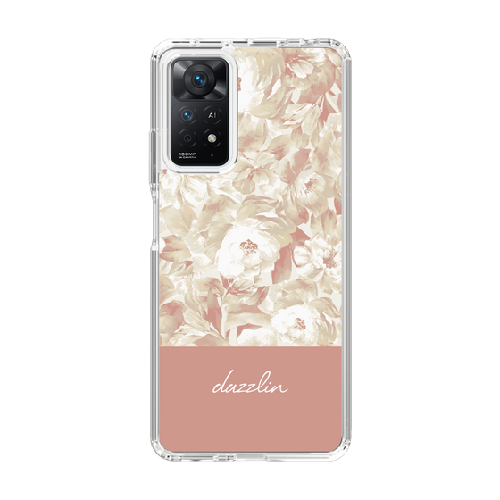 Slim Protection Case［ dazzlin - PaintFlower - Pink ］