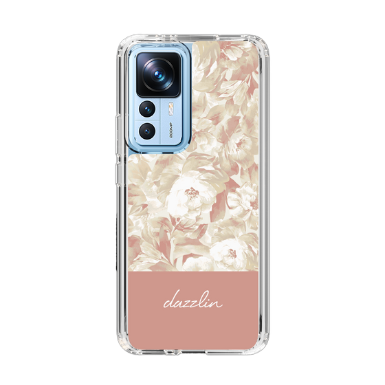 Slim Protection Case［ dazzlin - PaintFlower - Pink ］