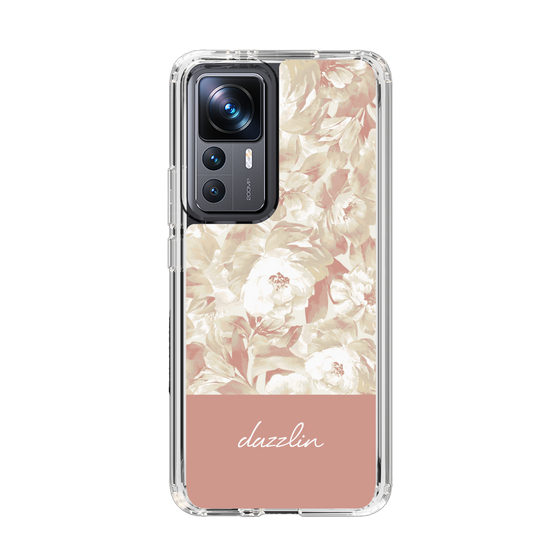 Slim Protection Case［ dazzlin - PaintFlower - Pink ］