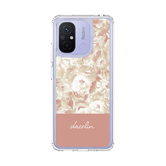Slim Protection Case［ dazzlin - PaintFlower - Pink ］