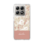 Slim Protection Case［ dazzlin - PaintFlower - Pink ］