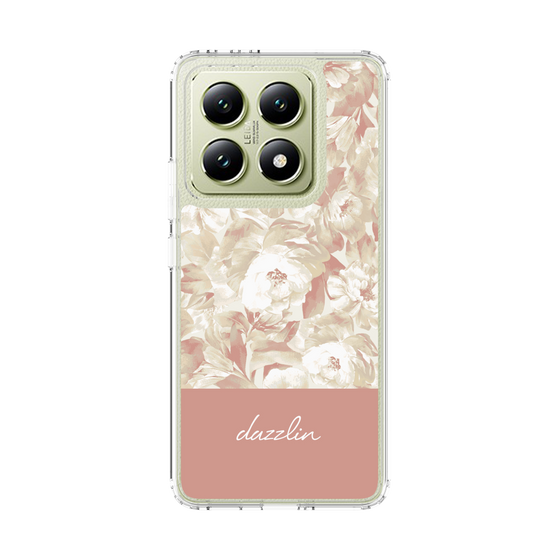 Slim Protection Case［ dazzlin - PaintFlower - Pink ］