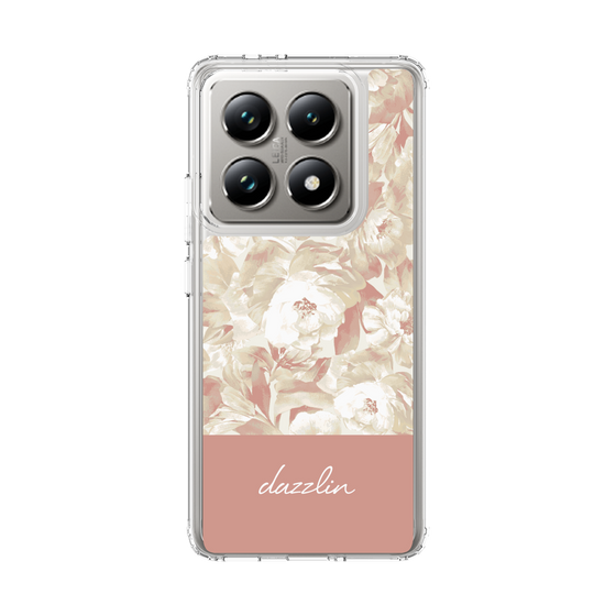 Slim Protection Case［ dazzlin - PaintFlower - Pink ］