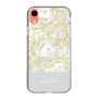 Slim Protection Case［ dazzlin - PaintFlower - Light Blue ］