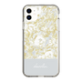 Slim Protection Case［ dazzlin - PaintFlower - Light Blue ］
