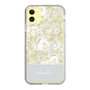 Slim Protection Case［ dazzlin - PaintFlower - Light Blue ］