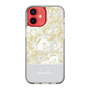 Slim Protection Case［ dazzlin - PaintFlower - Light Blue ］