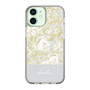Slim Protection Case［ dazzlin - PaintFlower - Light Blue ］