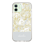 Slim Protection Case［ dazzlin - PaintFlower - Light Blue ］