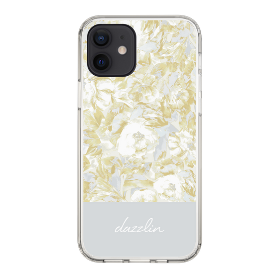 Slim Protection Case［ dazzlin - PaintFlower - Light Blue ］