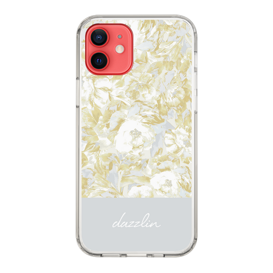 Slim Protection Case［ dazzlin - PaintFlower - Light Blue ］