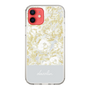 Slim Protection Case［ dazzlin - PaintFlower - Light Blue ］