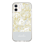 Slim Protection Case［ dazzlin - PaintFlower - Light Blue ］