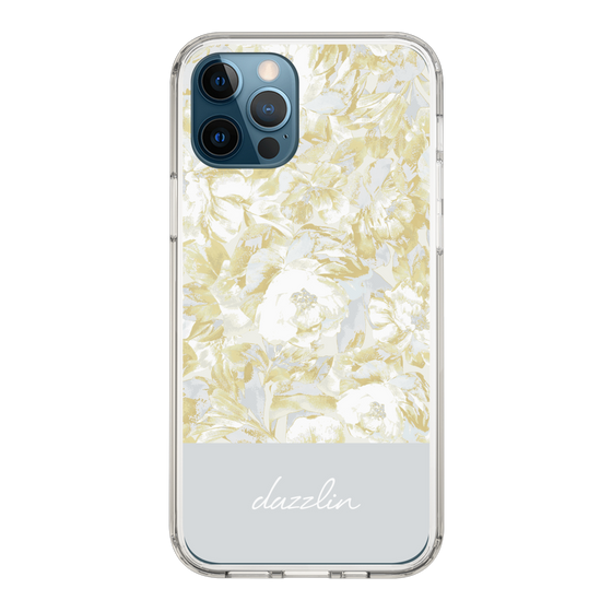 Slim Protection Case［ dazzlin - PaintFlower - Light Blue ］