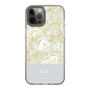 Slim Protection Case［ dazzlin - PaintFlower - Light Blue ］