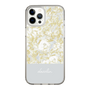 Slim Protection Case［ dazzlin - PaintFlower - Light Blue ］