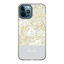 Slim Protection Case［ dazzlin - PaintFlower - Light Blue ］