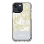 Slim Protection Case［ dazzlin - PaintFlower - Light Blue ］