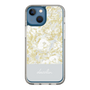 Slim Protection Case［ dazzlin - PaintFlower - Light Blue ］