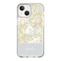 Slim Protection Case［ dazzlin - PaintFlower - Light Blue ］