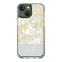 Slim Protection Case［ dazzlin - PaintFlower - Light Blue ］