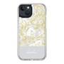 Slim Protection Case［ dazzlin - PaintFlower - Light Blue ］