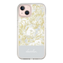 Slim Protection Case［ dazzlin - PaintFlower - Light Blue ］