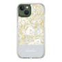 Slim Protection Case［ dazzlin - PaintFlower - Light Blue ］
