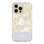 Slim Protection Case［ dazzlin - PaintFlower - Light Blue ］