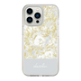 Slim Protection Case［ dazzlin - PaintFlower - Light Blue ］