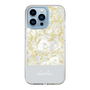Slim Protection Case［ dazzlin - PaintFlower - Light Blue ］