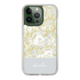 Slim Protection Case［ dazzlin - PaintFlower - Light Blue ］