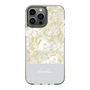 Slim Protection Case［ dazzlin - PaintFlower - Light Blue ］