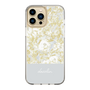 Slim Protection Case［ dazzlin - PaintFlower - Light Blue ］