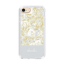 Slim Protection Case［ dazzlin - PaintFlower - Light Blue ］