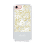 Slim Protection Case［ dazzlin - PaintFlower - Light Blue ］