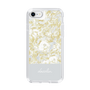 Slim Protection Case［ dazzlin - PaintFlower - Light Blue ］