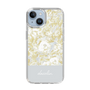 Slim Protection Case［ dazzlin - PaintFlower - Light Blue ］