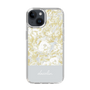Slim Protection Case［ dazzlin - PaintFlower - Light Blue ］