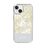Slim Protection Case［ dazzlin - PaintFlower - Light Blue ］